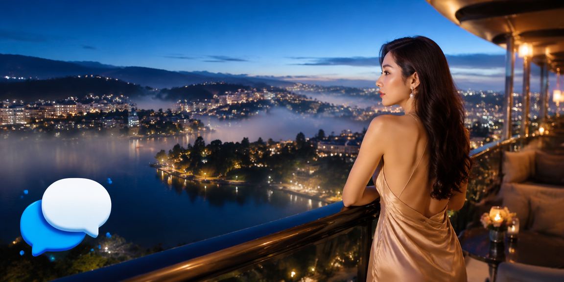 Người dùng Đà Lạt kiểm tra tài khoản cược trên điện thoại giữa khung cảnh hoa